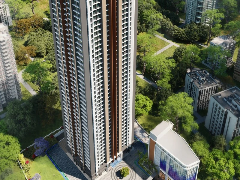 Mayfair Kolshet Aerial View Render